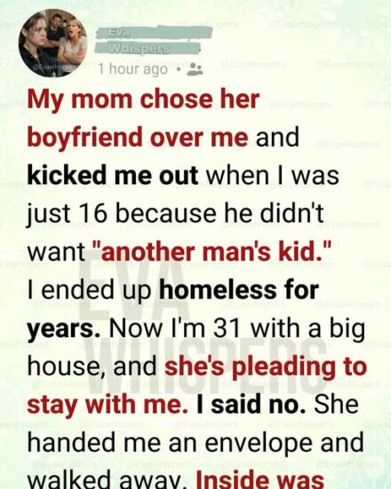 The Night My Mother Abandoned Me Changed My Life… But What She Asked 15 Years Later Broke My Heart