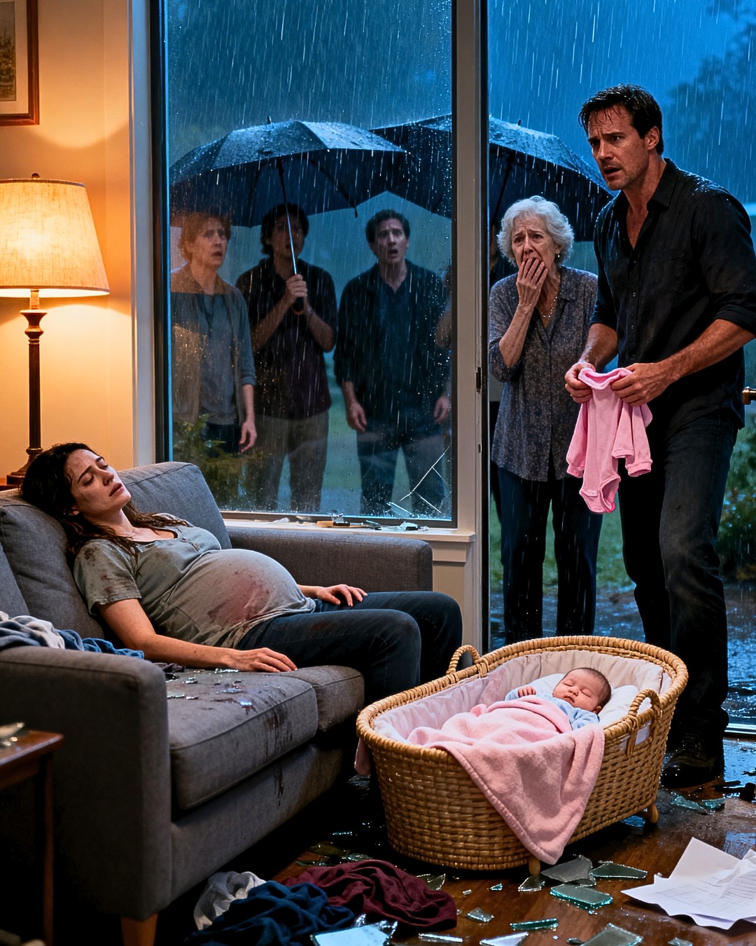 The woman, experiencing labor pains, called her husband. He, holding his mistress in one arm and his phone in the other, coldly replied, “If it’s a girl, I don’t want to raise her; she’ll only be a burden on the house… Go live with your parents!” Then he hung up.