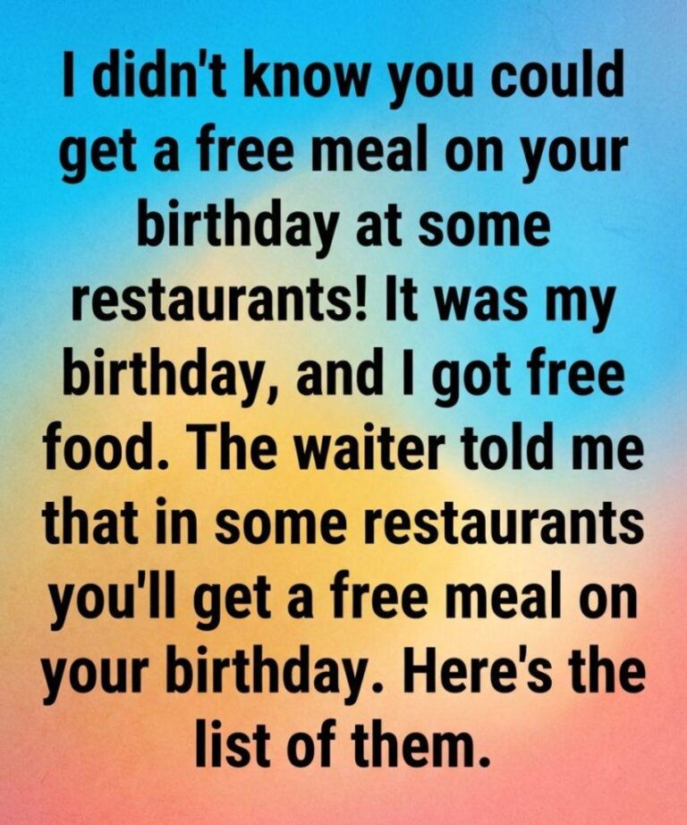 Why Some Restaurants Offer Free Birthday Meals