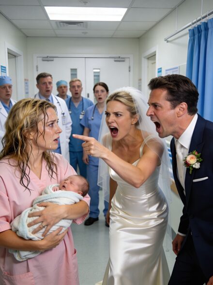 My ex invited me to his wedding six months after our divorce. I told him I was in the hospital, holding my newborn.