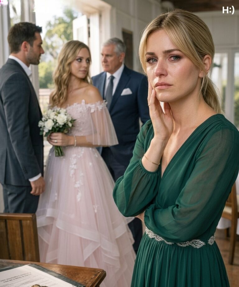 My husband said he needed time alone, so I followed him—and saw him enter a chapel. My sister stood beside him in white. “She doesn’t know?” she asked. “Relax,” he said, as my mom laughed nearby. I walked away silently. Later, they froze when they saw me standing at my doorstep, eyes wide with disbelief