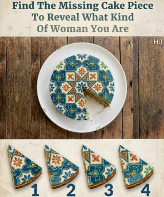 Find the Missing Cake Piece and Discover What It Says About Your Personality: A Simple Visual Quiz That Promises Surprising Insights, Hidden Traits, and Fun Revelations About How You Think, Decide, and See the World, Leaving Participants Curious, Intrigued, and Eager to Understand What One Small Choice Might Reveal About Their Inner Self