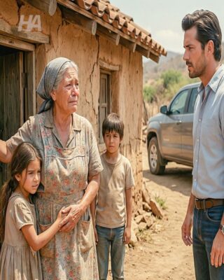 HE CAME HOME AFTER 9 YEARS READY TO SAVE HIS MOTHER… THEN SAW THE TWO CHILDREN CLINGING TO HER SKIRT AND REALIZED HE HAD NEVER REALLY LEFT ALONE