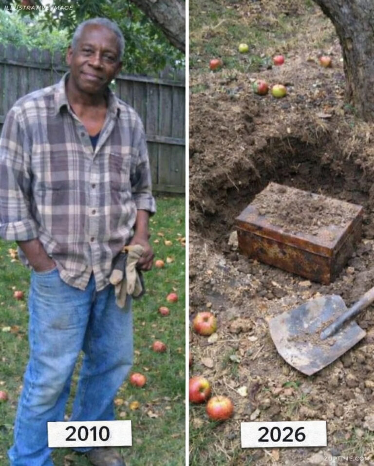 My Elderly Neighbor Died — Two Days Later, I Dug Up the Secret He Hid Under His Apple Tree for 40 Years