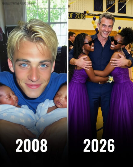 My Wife Abandoned Me with Our Blind Newborn Twins – 18 Years Later, She Returned with One Strict Demand