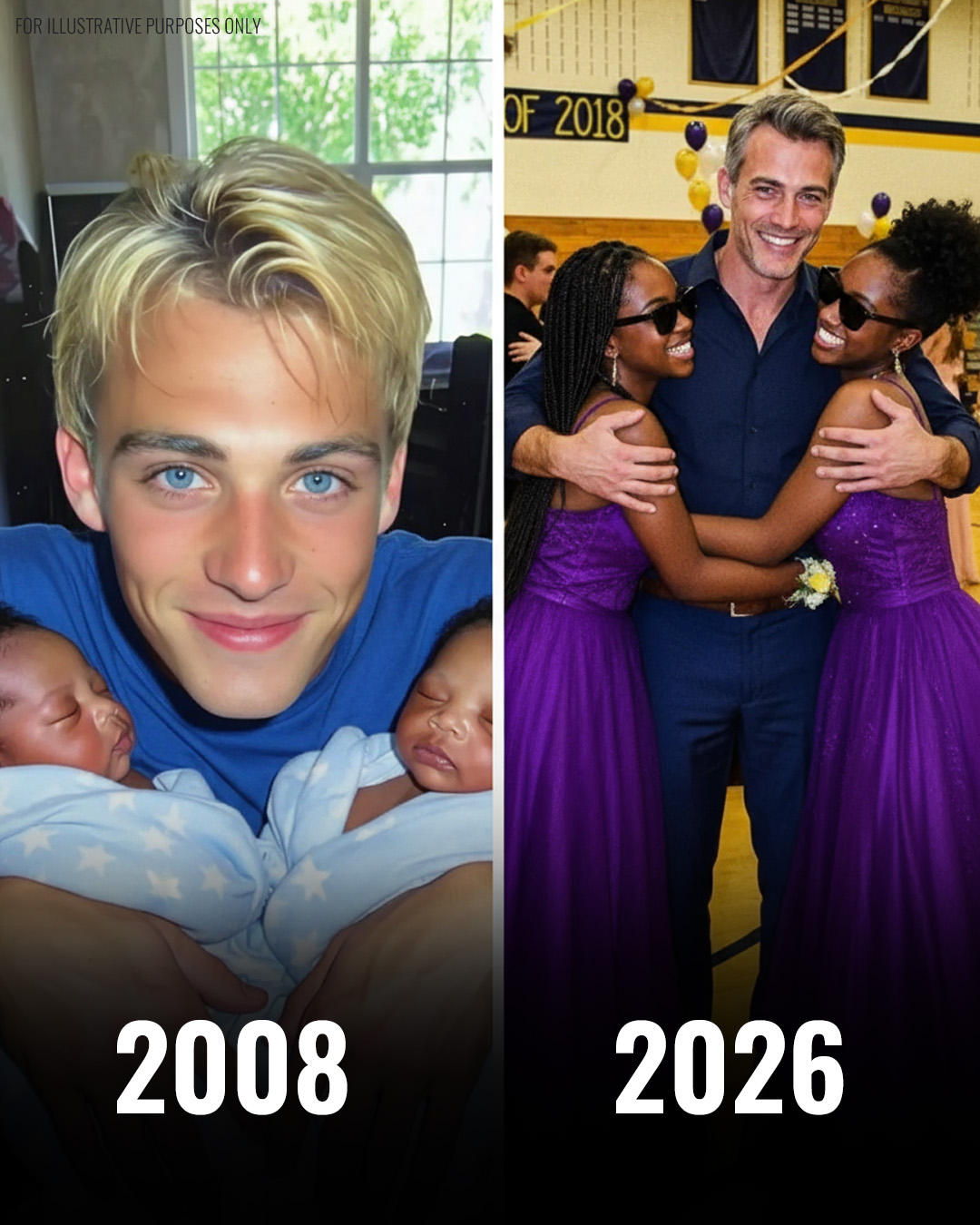 My Wife Abandoned Me with Our Blind Newborn Twins – 18 Years Later, She Returned with One Strict Demand