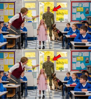 A Navy SEAL & K9 Came to Pick Up His Disabled Daughter — What He Saw Shocked Him