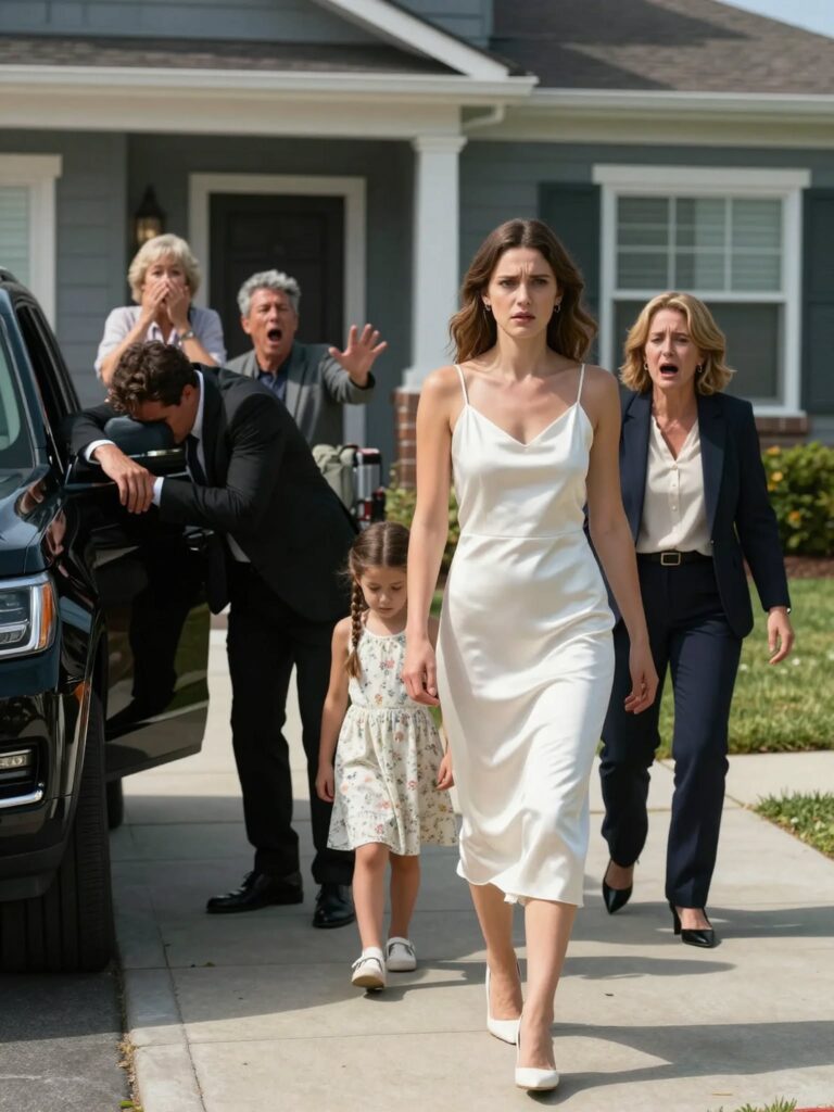 My mother banished me to the garage so my sister’s new husband could take my bedroom, and by sunrise I was dragging my suitcase across cold concrete while they sipped coffee like it was nothing. They thought they had finally put me in my place. They didn’t know the black SUV pulling into that driveway wasn’t there to rescue me quietly — it was there to expose exactly how badly they had misjudged me.