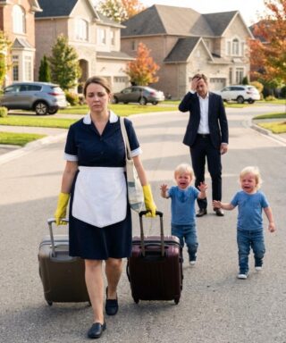 The millionaire ruthlessly fired the nanny, but his children’s confession upon seeing her leave shattered his world forever.