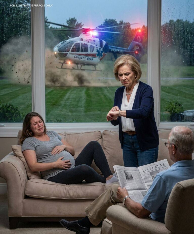 I never told my parents who my husband really was. To them, he was just a failure compared to my sister’s CEO husband. I went into labor early while my husband was abroad. Labor tore through me, and my mother’s voice was cringe.