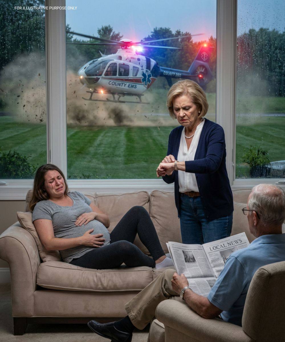 I never told my parents who my husband really was. To them, he was just a failure compared to my sister’s CEO husband. I went into labor early while my husband was abroad. Labor tore through me, and my mother’s voice was cringe.