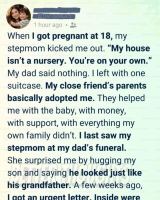 My Stepmom Kicked Me Out When I Was Pregnant… Years Later, She Left My Son Something I Never Expected