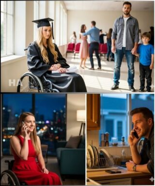 CEO’s paralyzed daughter sat alone at her graduation —Until a single dad walked Over