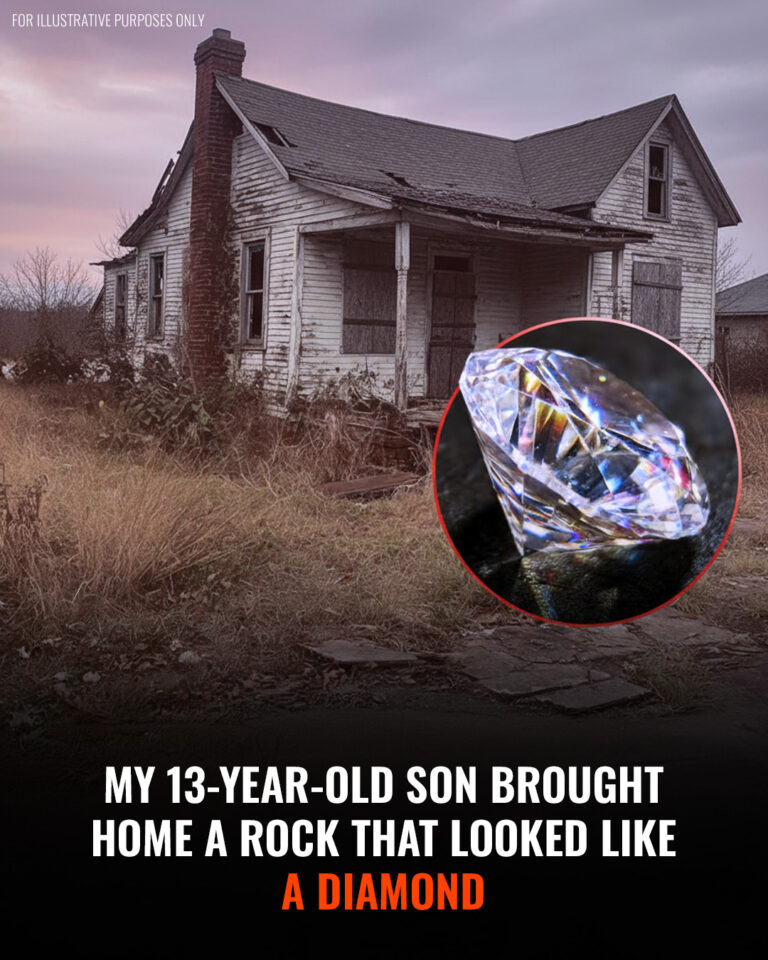 My 13-Year-Old Son Brought Home a Rock That Looked like a Diamond