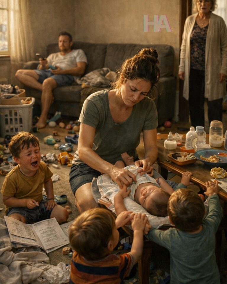 WHEN YOUR SON CALLED HIS WIFE “OLD AND FAT,” YOU DECIDED TO TEACH HIM WHAT A REAL WOMAN LOOKS LIKE AFTER SHE’S BEEN LEFT TO CARRY EVERYTHING