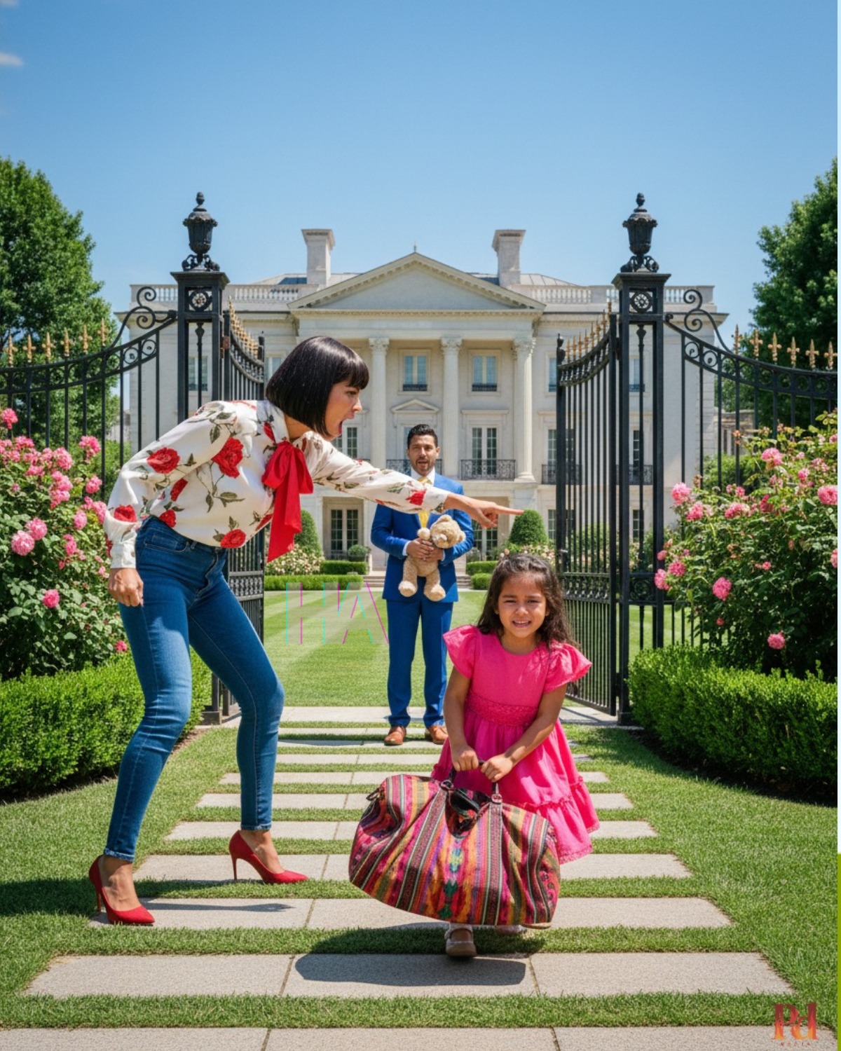 THE MILLIONAIRE CAME HOME AFTER THREE MONTHS AWAY, AND FOUND HIS LITTLE GIRL WORKING FOR A GLASS OF MILK