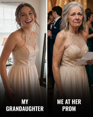 I Wore My Late Granddaughter’s Prom Dress to Her Prom – But What She Hid Inside Made Me Grab the Mic