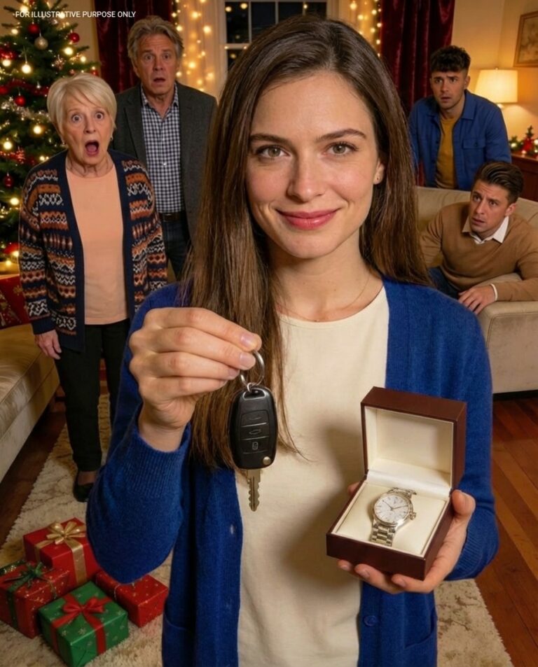 Everyone got gifts but me. Mom laughed, “Oh, we forgot you!” They expected tears. I smiled, “It’s ok—look what I got myself.” The room fell silent when they saw it.