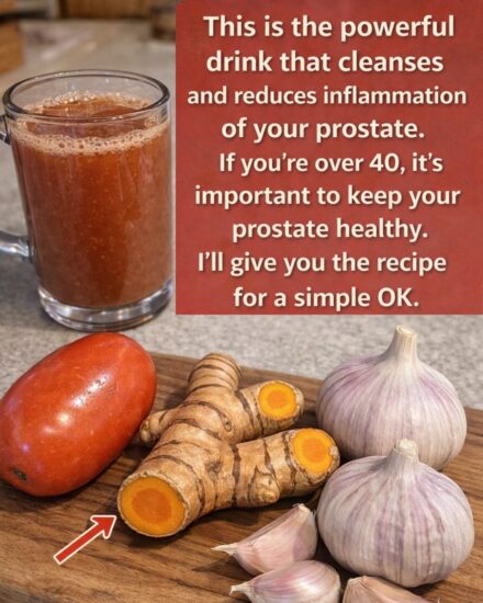 Discover How to Prepare a Simple Tomato Turmeric Garlic Drink to Support Your Prostate Health After 40