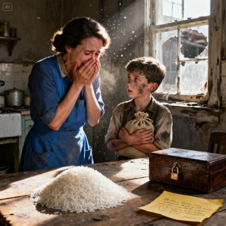 In 1986, my mother asked me to go to Uncle Antonio’s house to borrow some rice. I didn’t expect him to give us ten whole kilos. But when my mother emptied it out, she suddenly covered her face and began to cry inconsolably… The reason behind it left me frozen, and it is something I will never forget for the rest of my life.