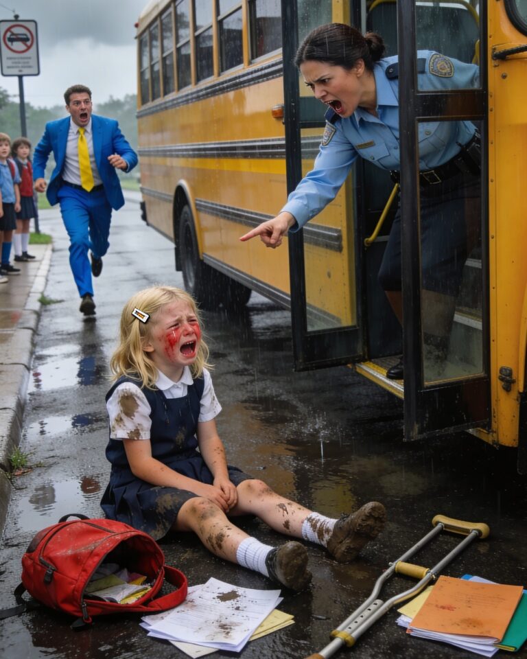He Went to Surprise His Daughter After School—But What He Saw at the Bus Stop Changed His Life Forever