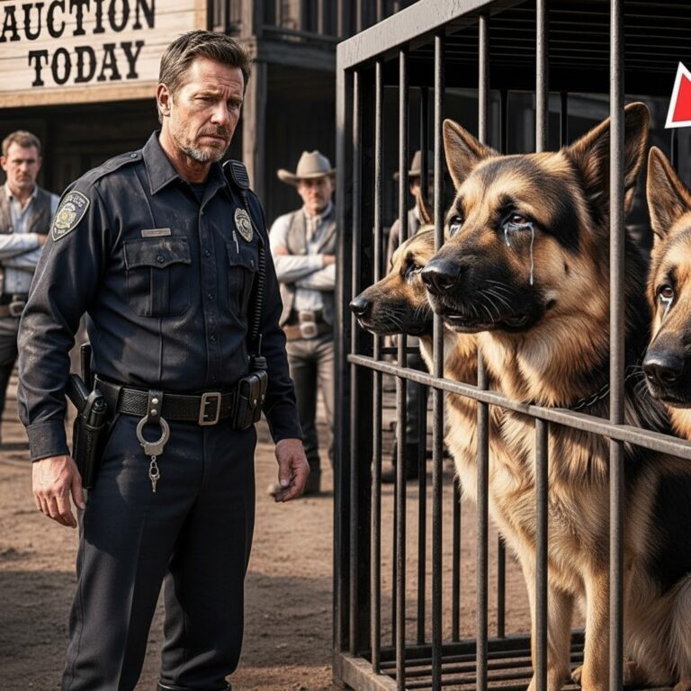 “I Will Take All These Retired Police Dogs,” the Officer Said — No One Expected What Happened Next!