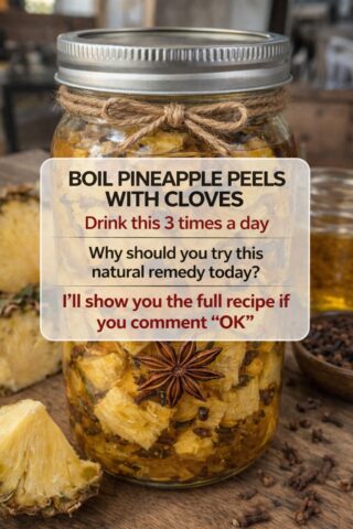 Have You Tried Boiling Pineapple Peels with Cloves for a Simple Daily Drink?