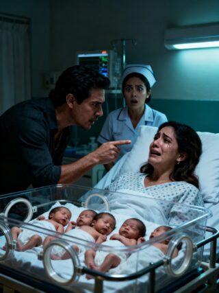 In 1995, he abandoned his wife at the hospital after the birth of five dark-skinned babies. Thirty years later, the truth revealed by a DNA test shook the world.