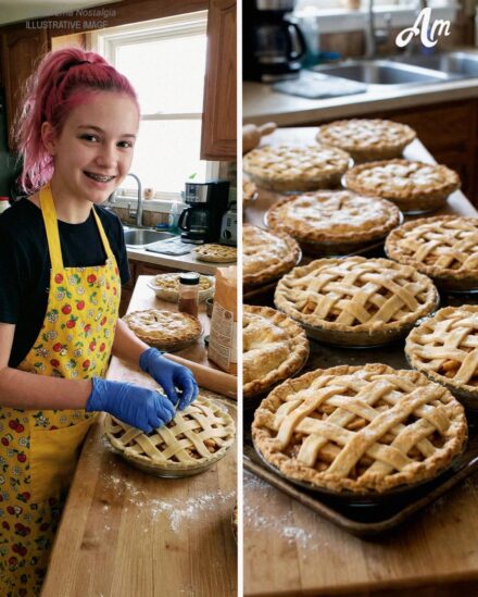 My 14-Year-Old Daughter Baked 40 Apple Pies for the Local Nursing Home – I Started Shaking When Two Armed Officers Knocked on My Door at Dawn