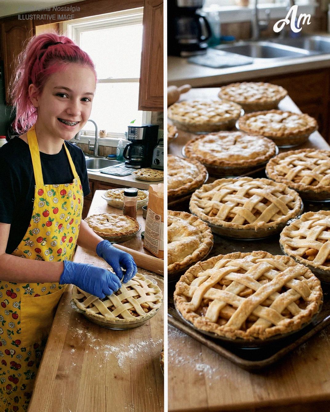My 14-Year-Old Daughter Baked 40 Apple Pies for the Local Nursing Home – I Started Shaking When Two Armed Officers Knocked on My Door at Dawn