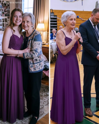 I Wore My Late Granddaughter’s Prom Dress to Her Prom – But What She Hid Inside Made Me Grab the Mic