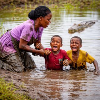 She pulled two boys from the swamp—days later, their father returned with a gift she refused.
