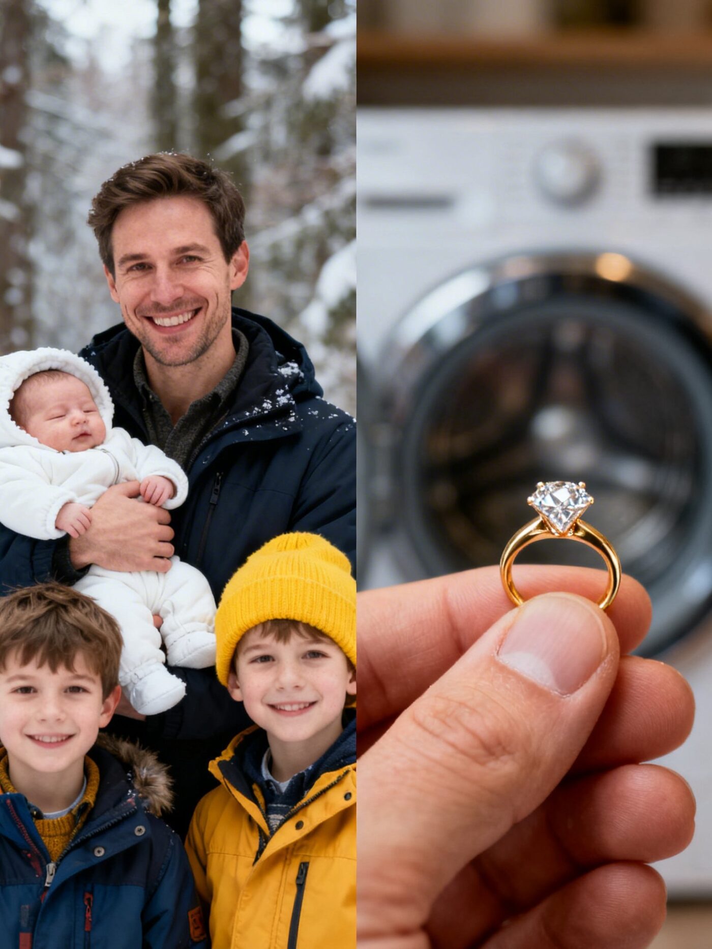 I bought a used washing machine at a thrift store… and inside I found a diamond ring. Returning it should have been simple. Instead, it ended with ten police cars parked outside my house.
