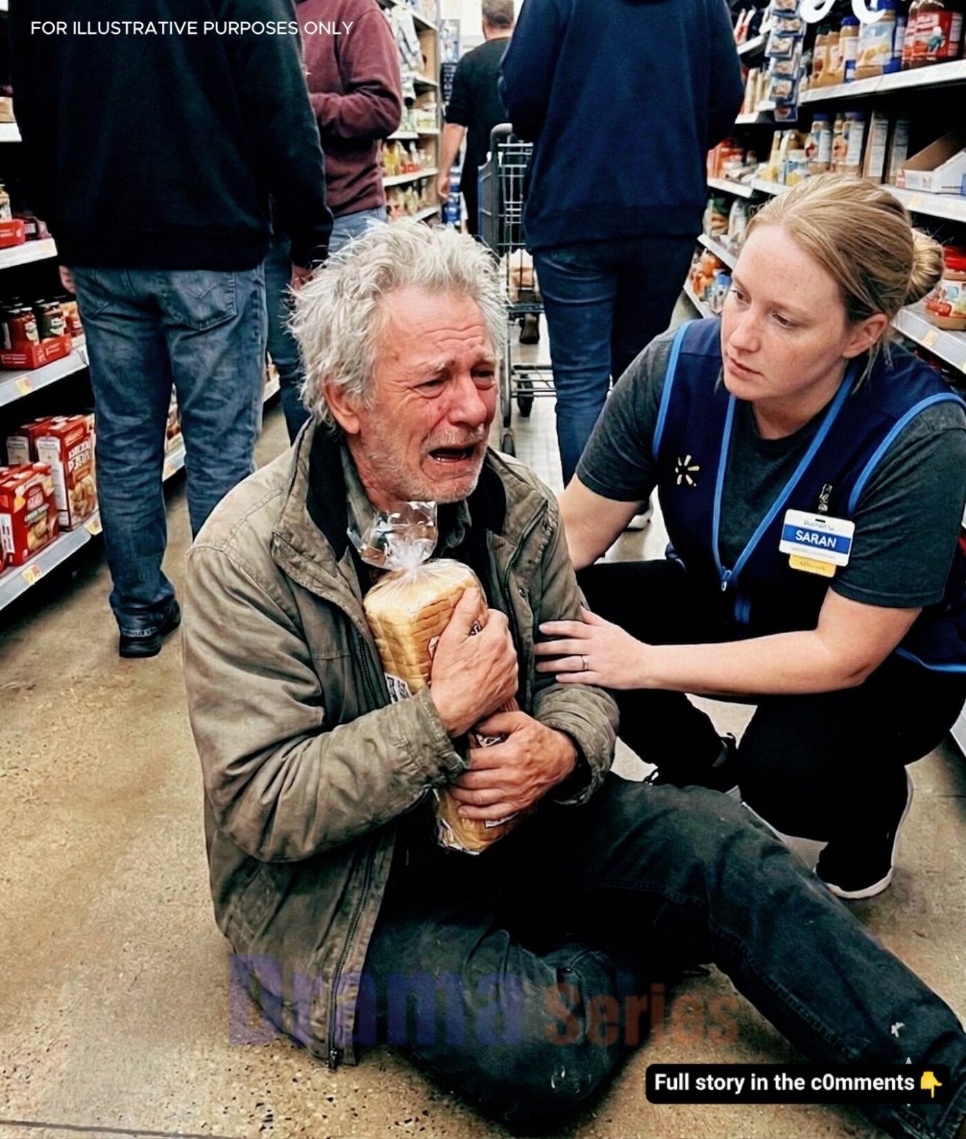 I Paid for an Elderly Man’s Bread… The Next Morning, a Motorcade of Official Vehicles Stormed My House