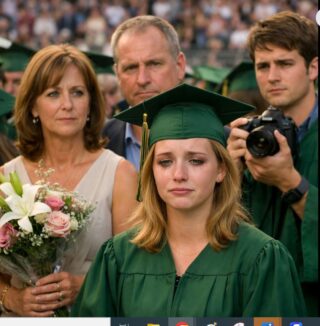 At my twin sister’s graduation, my father lifted his camera for her name—then the dean said, “Please welcome Francis Townsend, our valedictorian and Whitfield Scholar,” and the man who once told me, “You’re smart, but you’re not special. There’s no return on investment with you,” went completely still as I walked toward the podium he never imagined I’d stand on.
