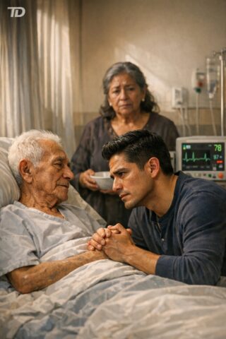 Before he died, my father whispered, “Be careful with your mother… she doesn’t…” Just then my mother entered the room… and he breathed his last.