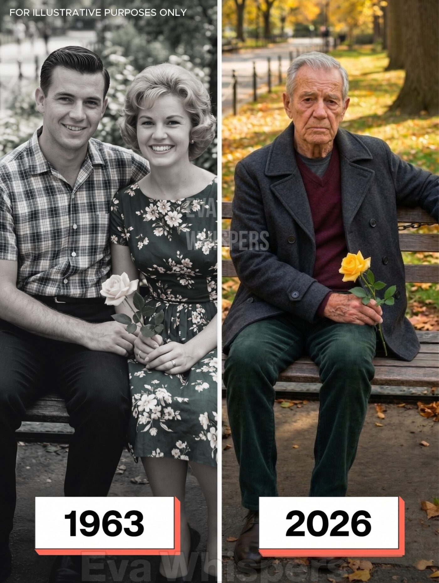 After 60 Years Beside My Wife on Our Bench, I Returned Alone and Couldn’t Believe Who Was Sitting There