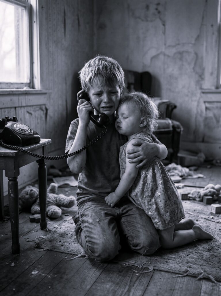 “Dad… My Little Sister Won’t Wake Up. We Haven’t Eaten In Three Days,” A Little Boy Whispered — His Father Rushed Over To Take Them To The Hospital, Only To Discover The Truth About Where Their Mother Had Been