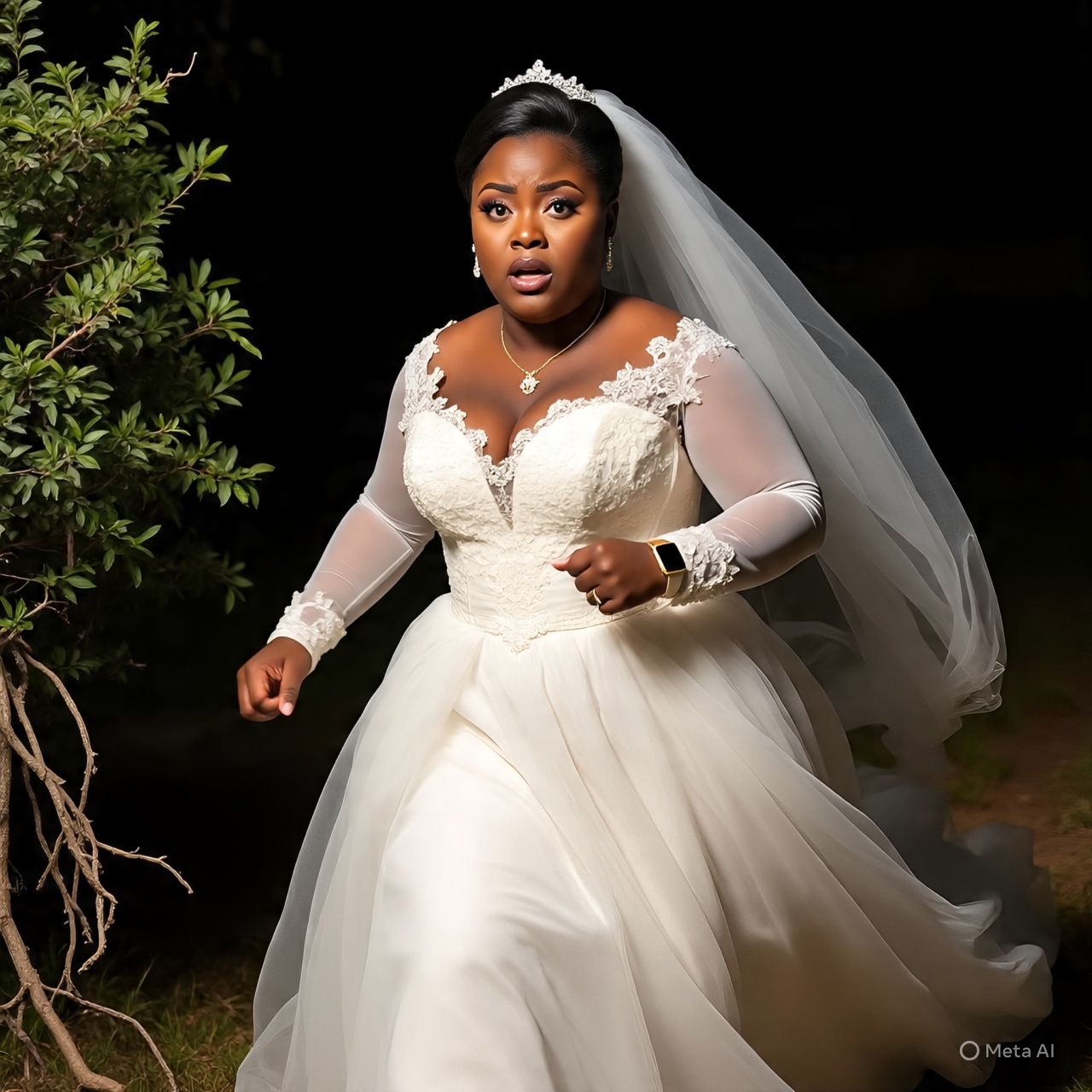 Title: The Forest Escape: A Clever Move