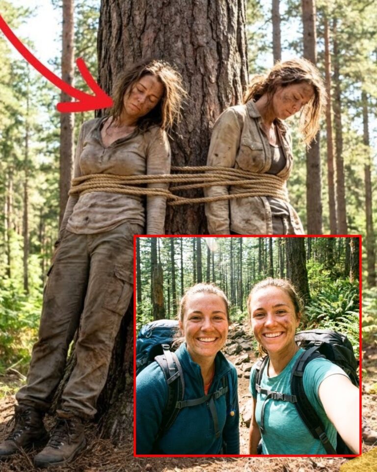 Two Sisters Vanished In Oregon Forest – 3 Months Later Found Tied To A Tree, UNCONSCIOUS