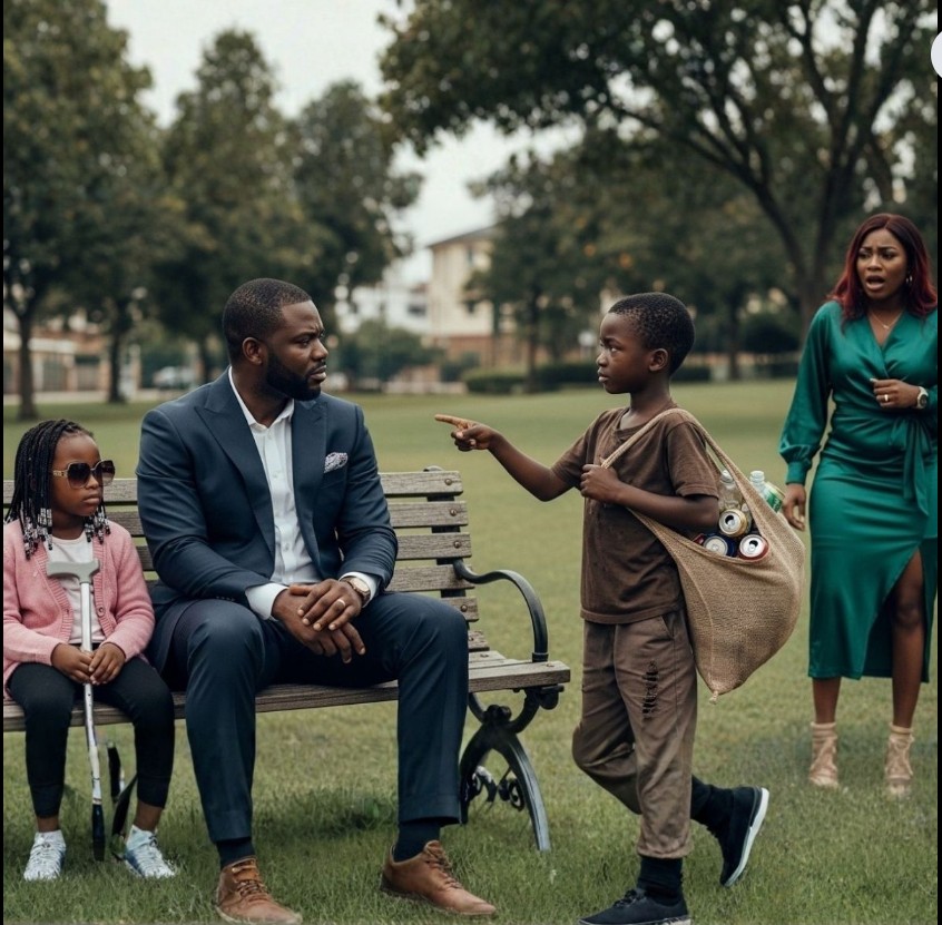 Your Child Is Not Blind, It’s Your Wife Who Puts Something in Her Food… the Boy Told the Millionaire