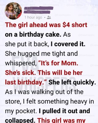 She Was $4 Short for a Birthday Cake—What She Gave Me Instead Changed My Life Forever