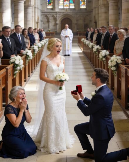 At the altar, my groom never showed. In front of hundreds of high-society guests, his mother marched up, ripped off my veil, and drenched my white couture dress in red wine. Smirking into the microphone, she announced, “My son is marrying a wealthy woman I chose. You? Just a temporary stand-in.”