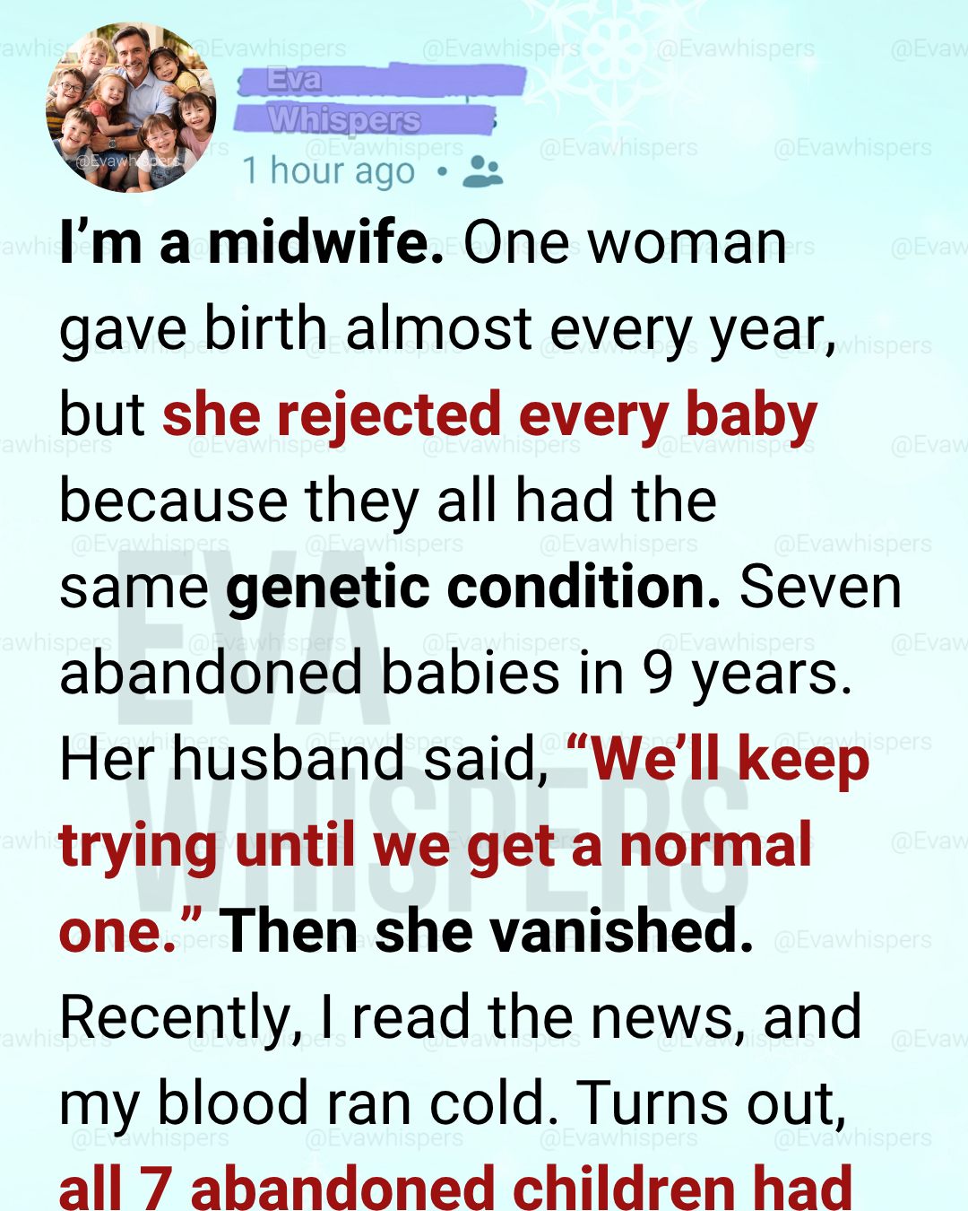 A Mother Rejected Every Child She Gave Birth To… But the Man Who Took Them In Left Us Speechless
