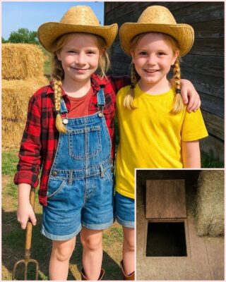 Twin Farm Girls Vanished During Hide and Seek — 2 Months Later, Their Mother Looked Under a Hay Bale and Screamed