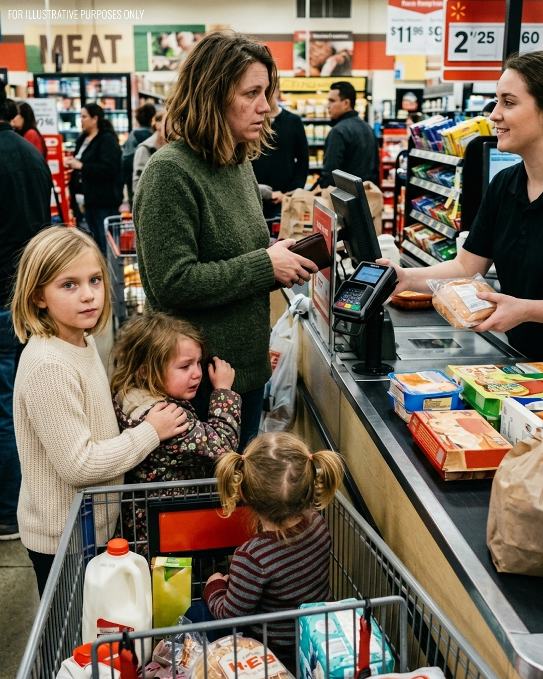 I Paid for Groceries for a Mother of Three – A Week Later, She Walked Into My Office, and Everyone Stood Up