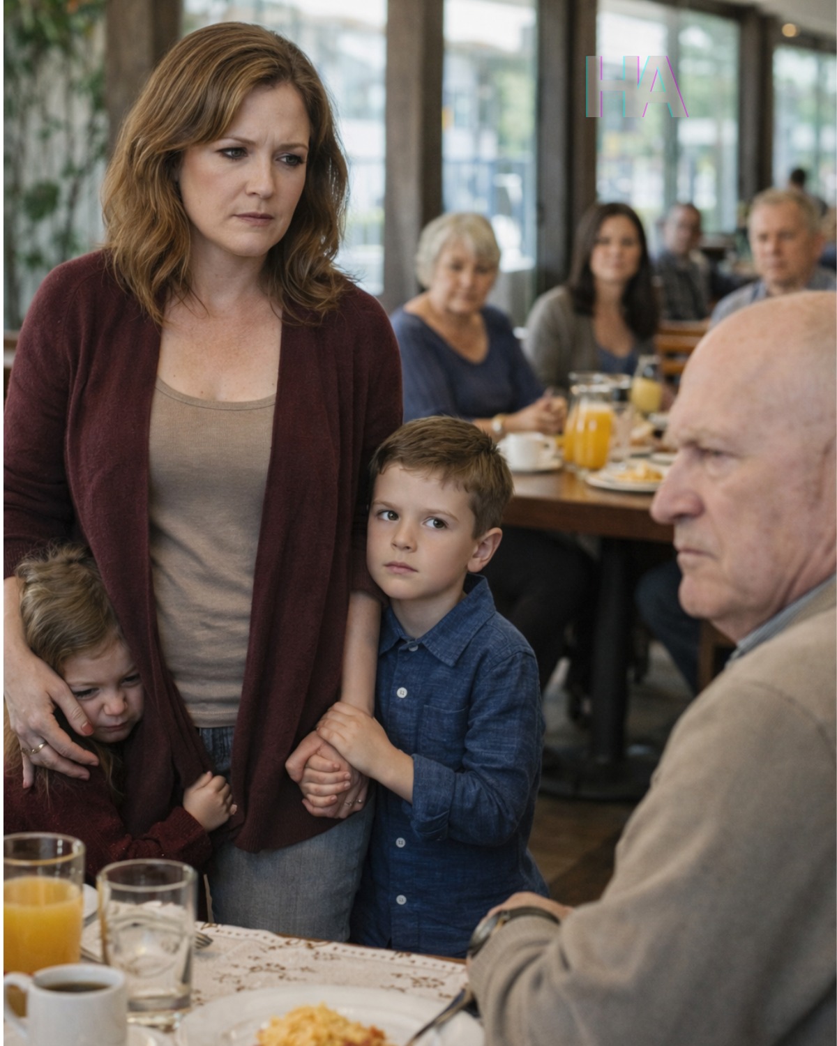 YOUR FATHER HUMILIATED YOU AND YOUR KIDS AT SUNDAY BRUNCH, BUT THE TEXT HE SENT THAT NIGHT EXPOSED THE FAMILY BETRAYAL THEY HAD BEEN PLANNING FOR MONTHS