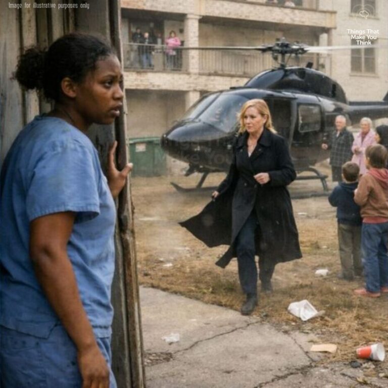 She Saved a Stranger and Lost Everything—Then a Helicopter Changed Her Life