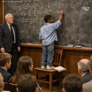 They Laughed at the Boy on the Chair Until He Solved Everything