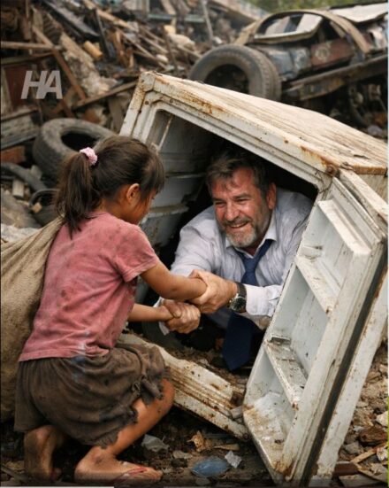 AN 8-YEAR-OLD SCRAP GIRL OPENED AN ABANDONED FRIDGE… AND FOUND A BILLIONAIRE LEFT THERE TO DIE